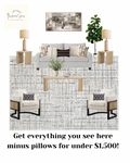Modern DIY Living Room Package